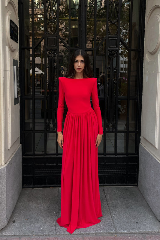 Vestido Serena Rojo