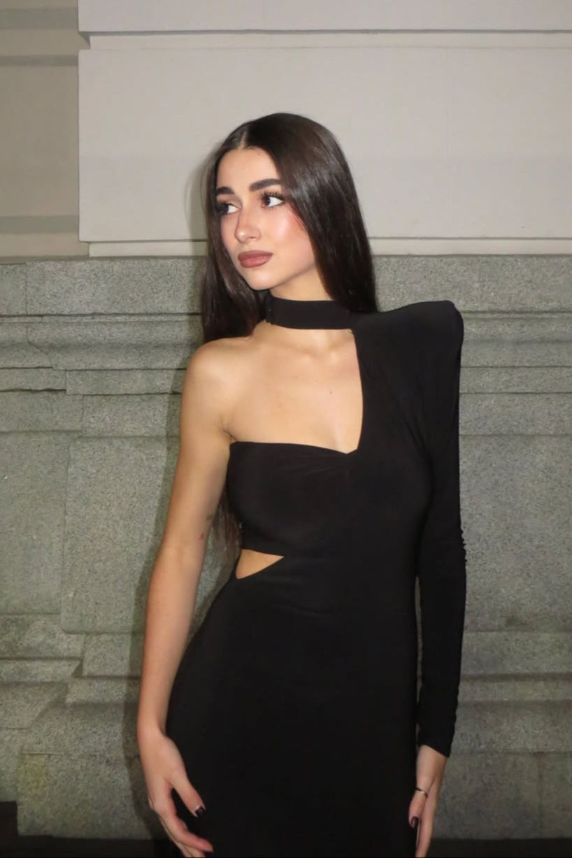 Vestido Deméter Negro