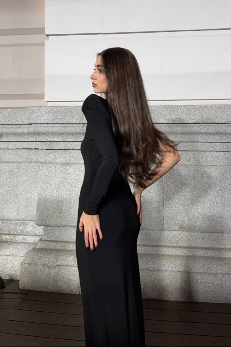 Vestido Deméter Negro
