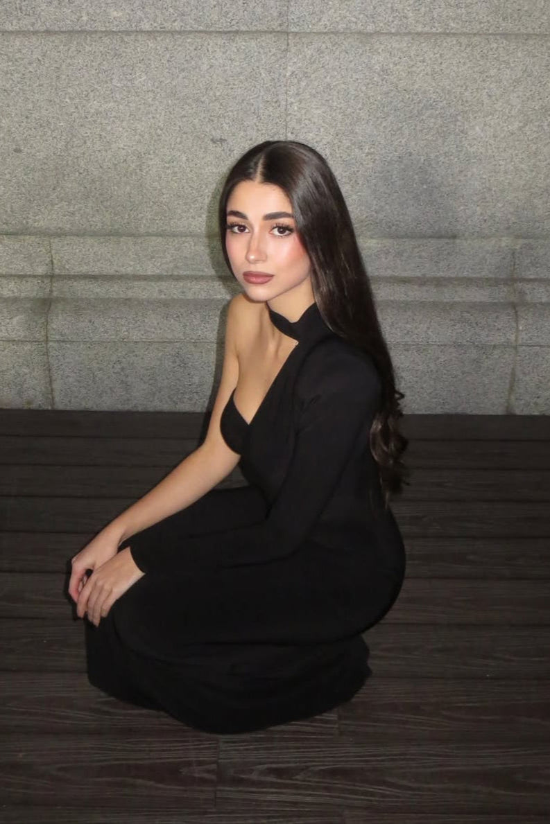 Vestido Deméter Negro