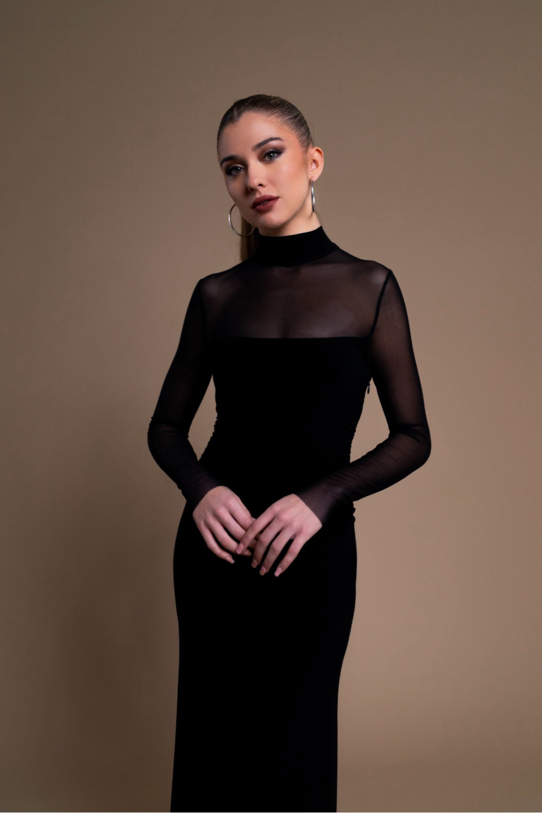 Vestido Nocturna Negro