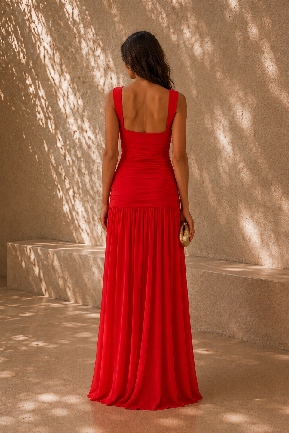 Vestido Lina Rojo