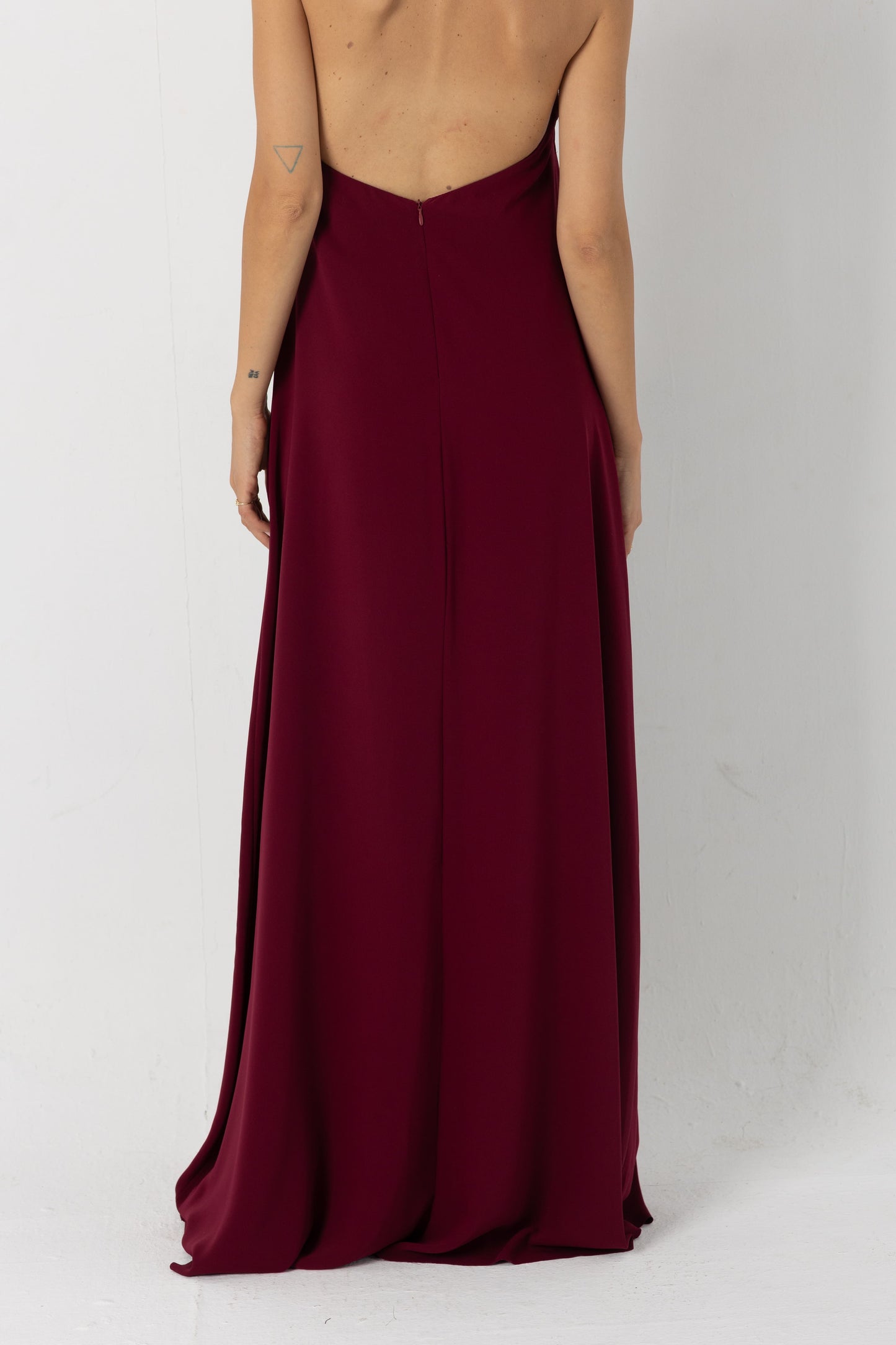 Syrah Burgundy Dress
