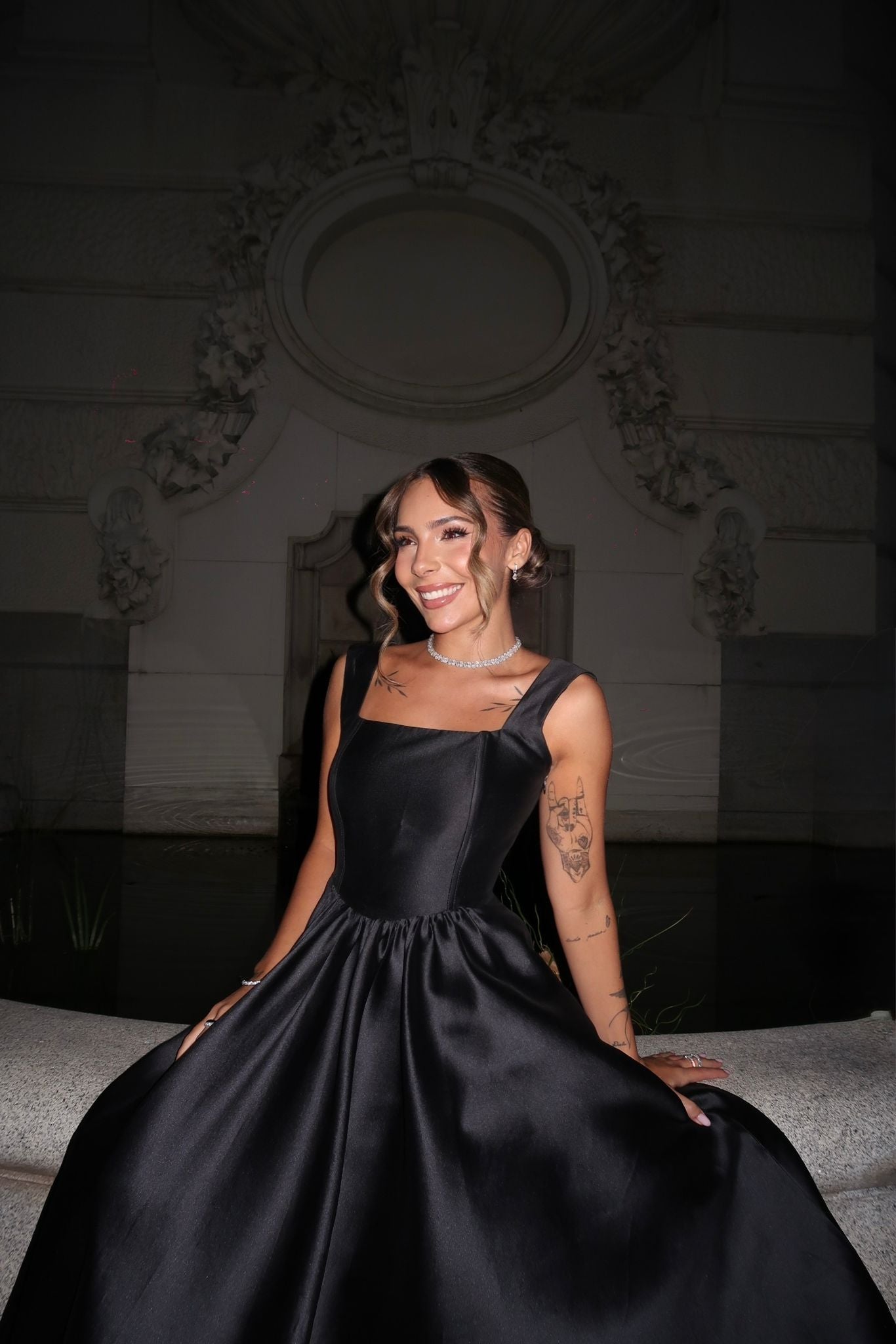 Vestido Aloe Negro
