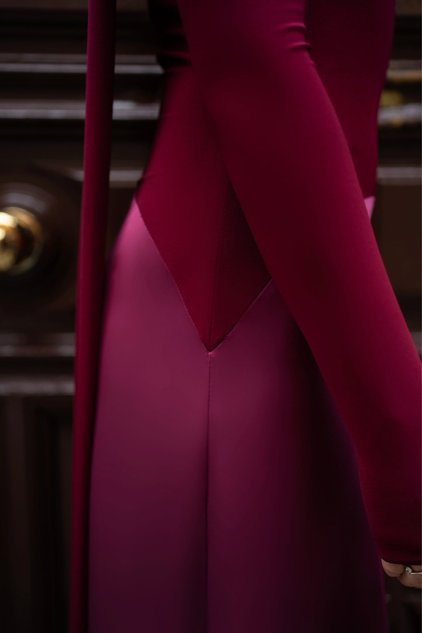 Vestido Gema Burdeos