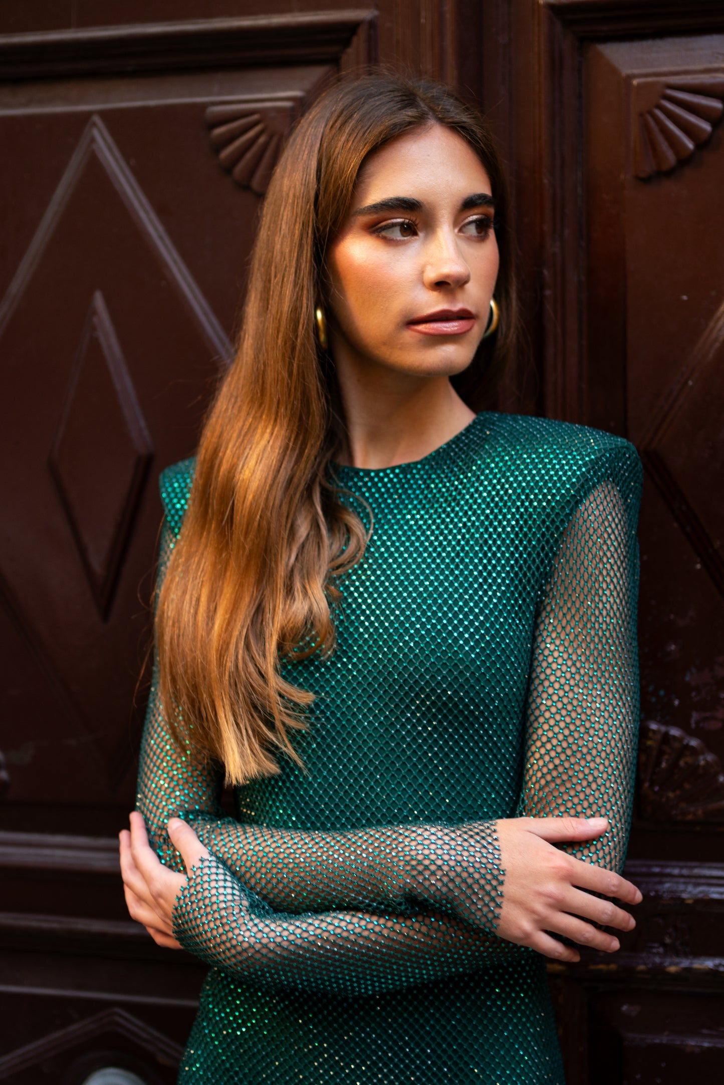 Vestido Perseide Verde