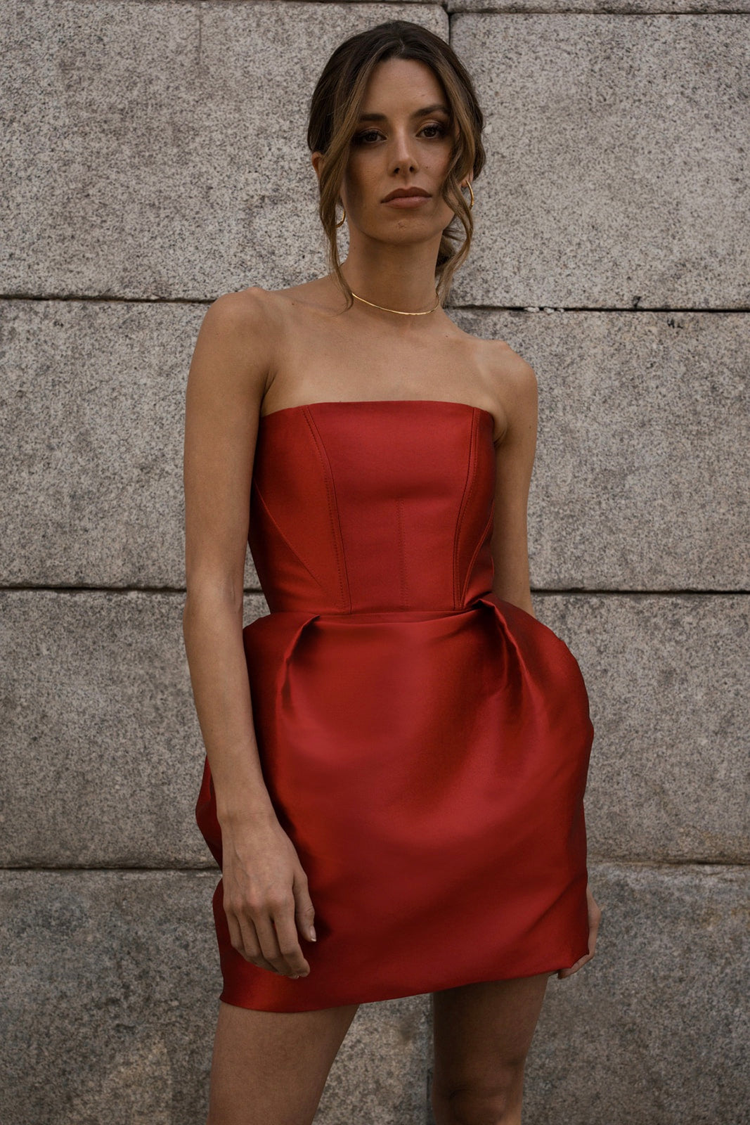 Vestido Rubí Rojo