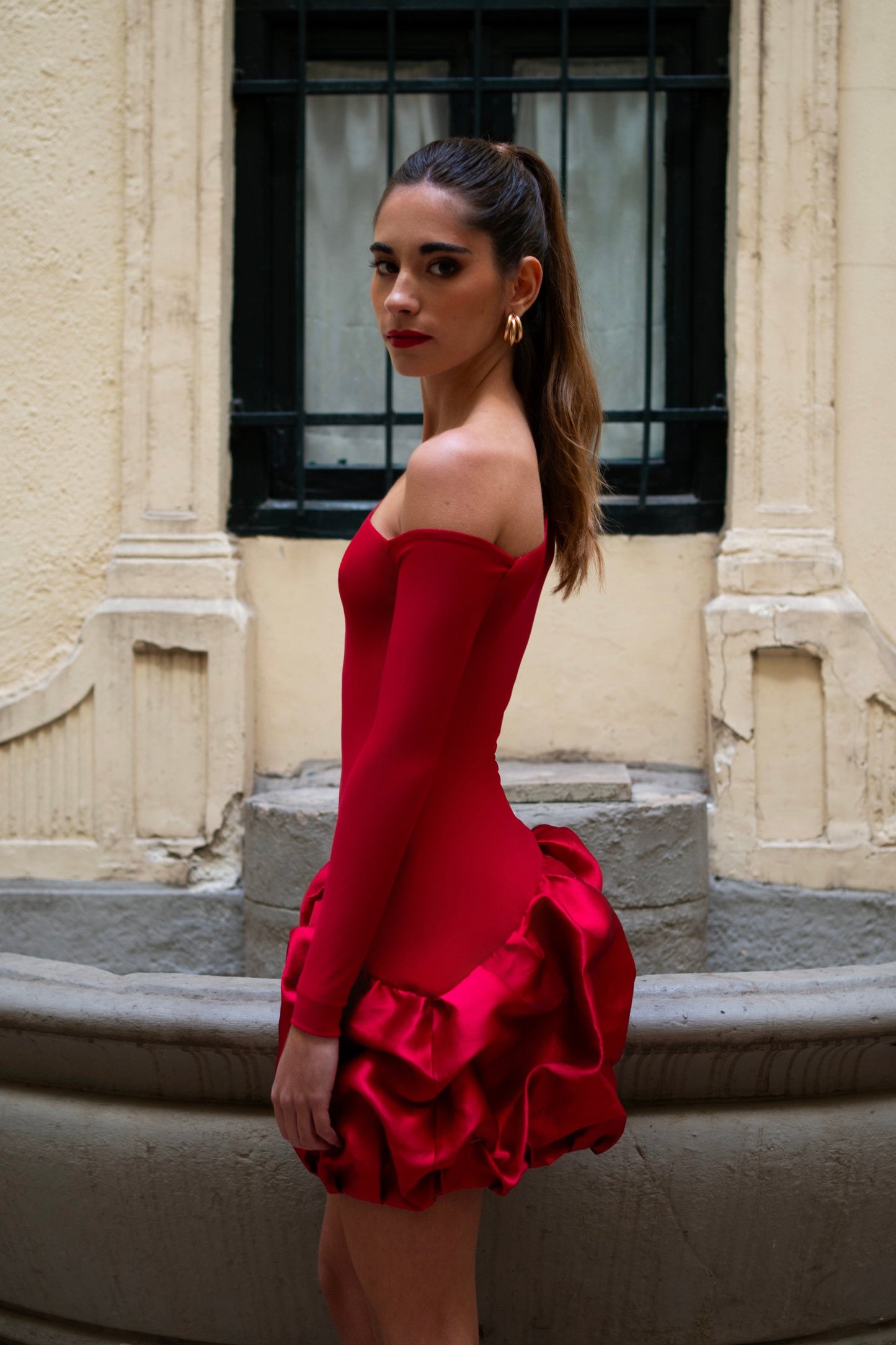 Vestido Onix Rojo