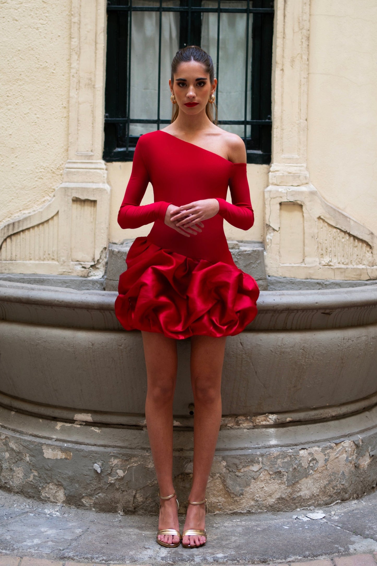 Vestido Onix Rojo