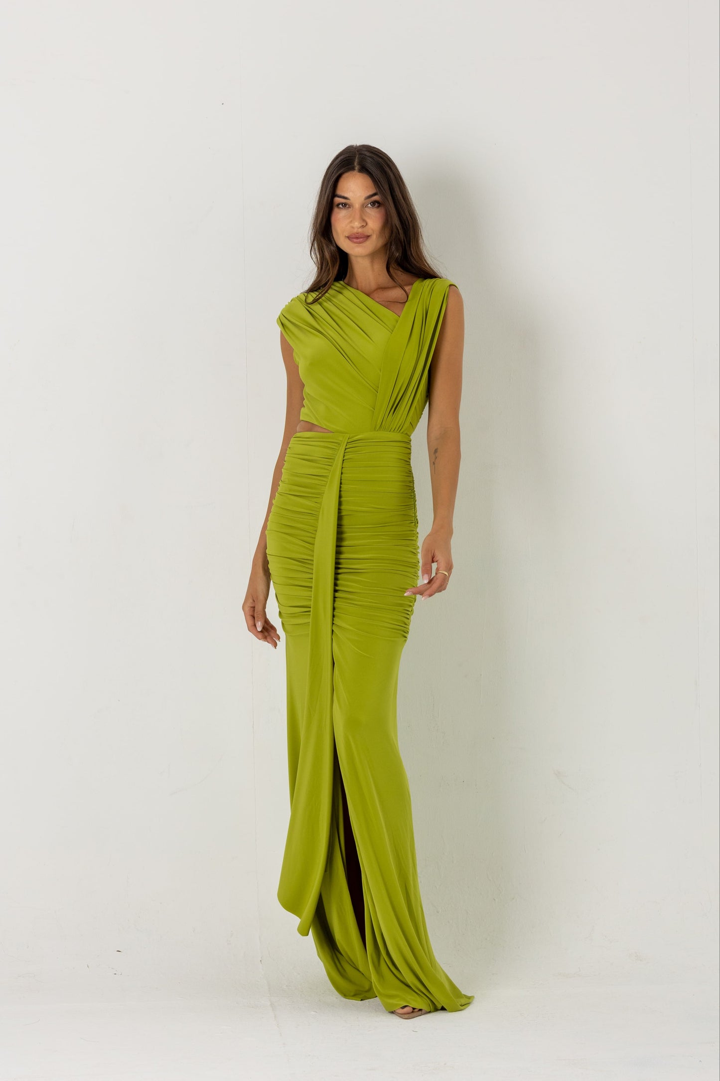 Vestido Siena Pistacho
