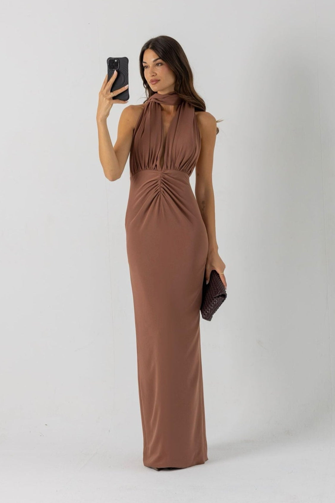 Terracota Mocha Mousse Dress Adorie Terracota Mocha Mousse Dress Adorie