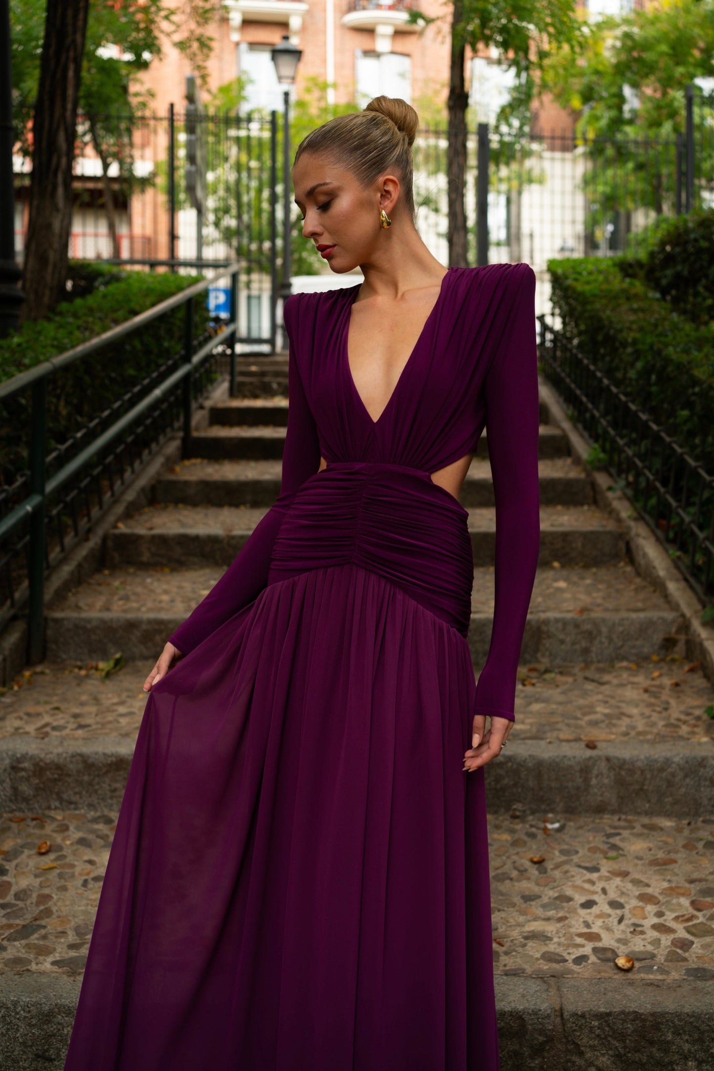 Vestido Amatista morado