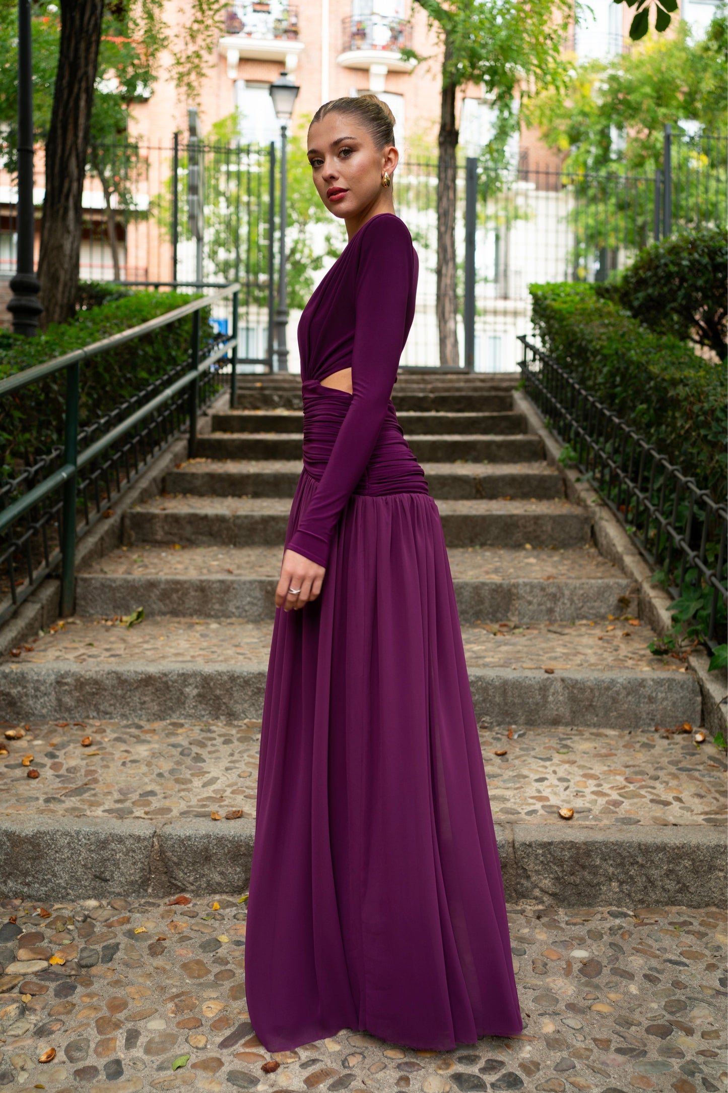 Vestido Amatista morado