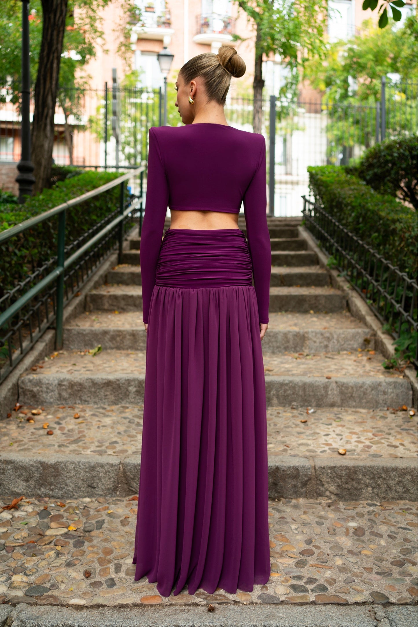 Vestido Amatista morado
