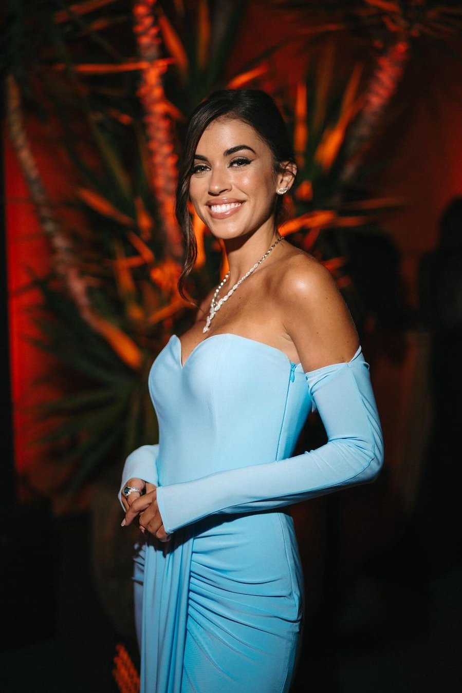 Rocío Light Blue Dress