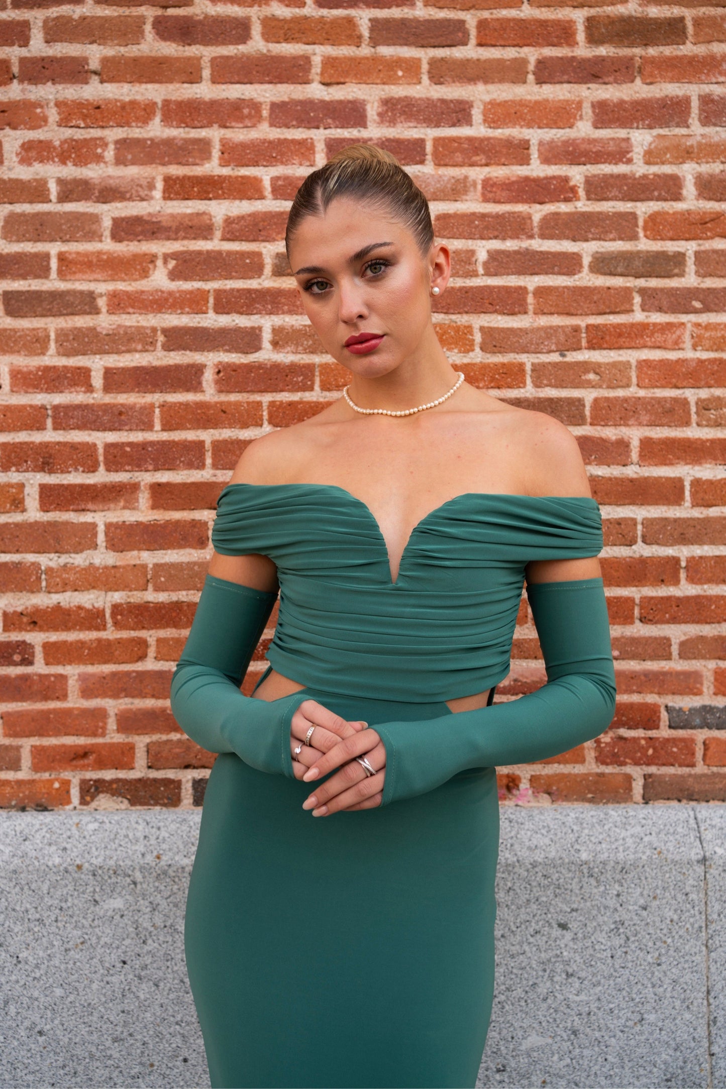 Esmeralda Green Dress