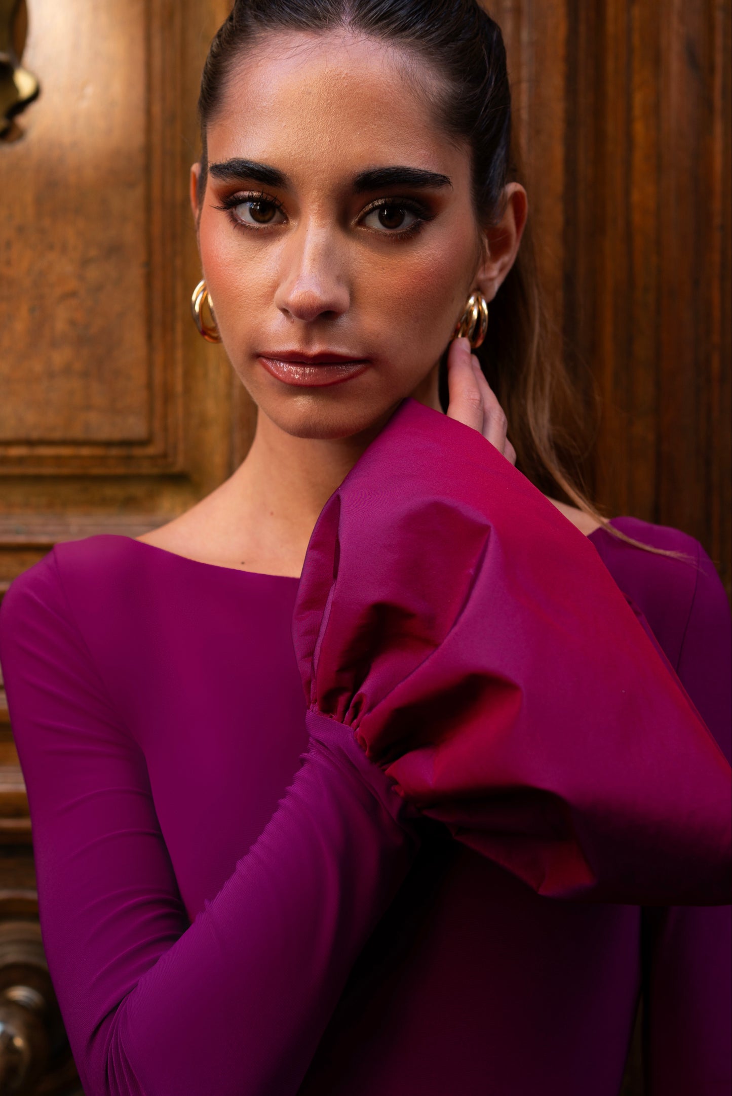 Nova Bougainvillea Dress