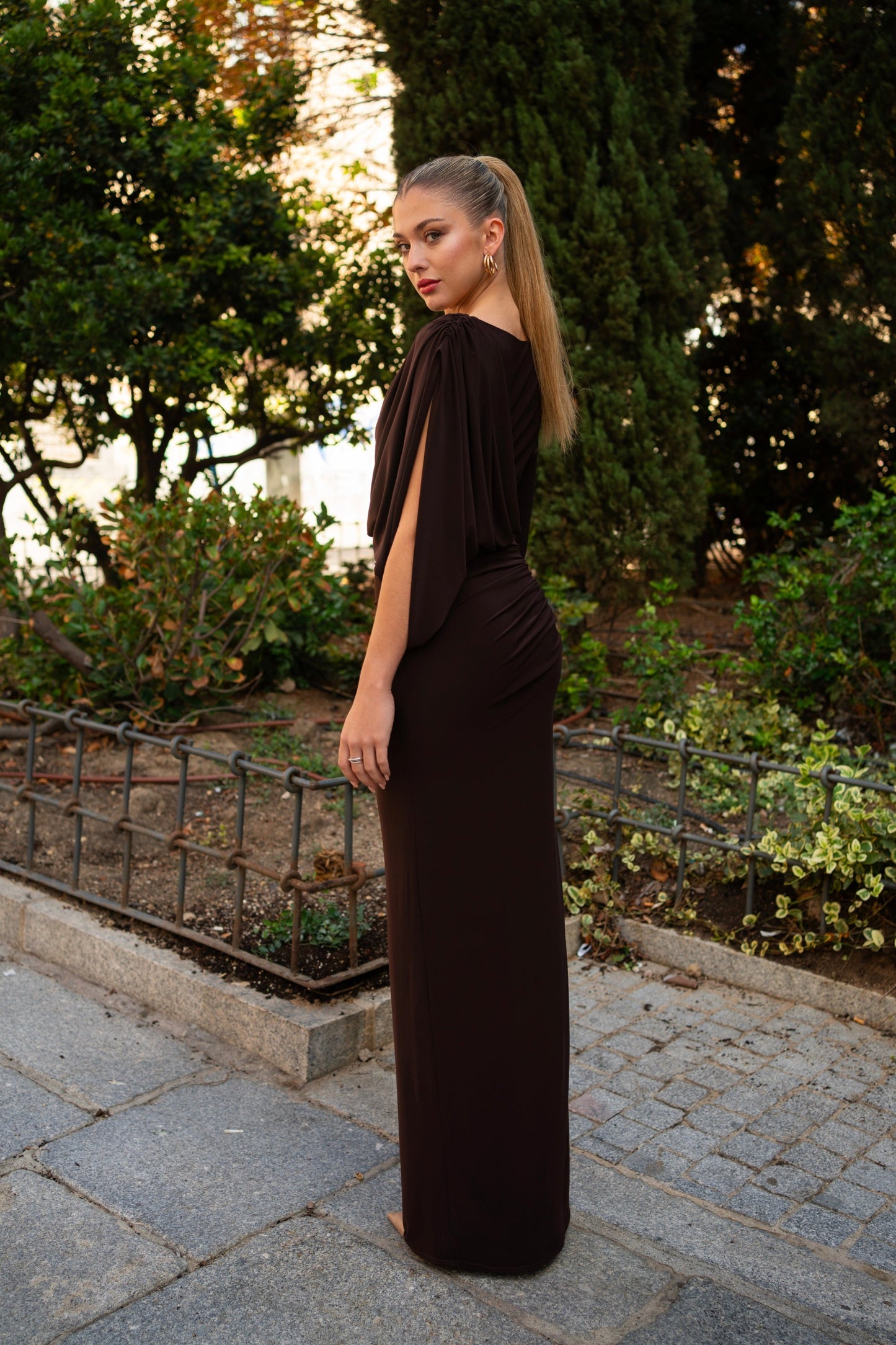 Turmalina Brown Dress