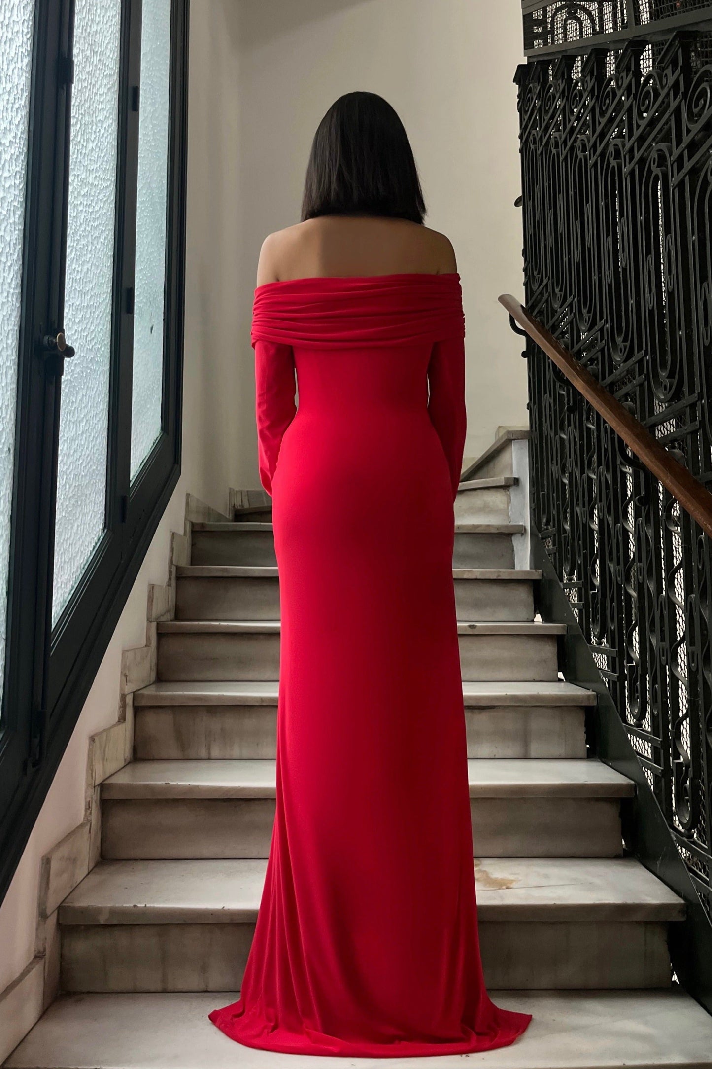 Vestido Camelia Rojo