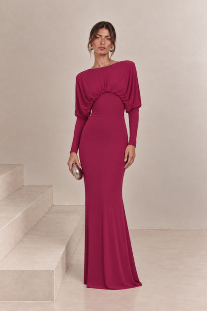 Vestido Bruna Frambuesa