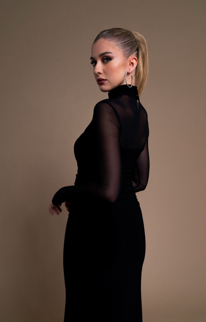 Vestido Nocturna Negro