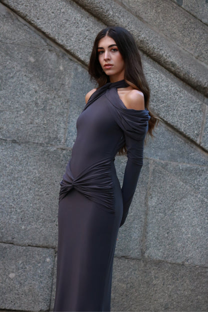 Vestido Ingrid Plomo
