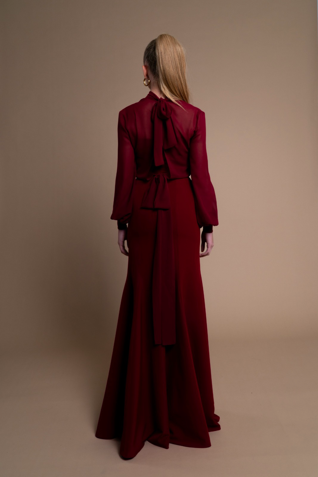 Vestido Aelia Burdeos