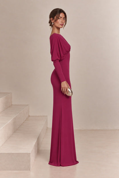 Vestido Bruna Frambuesa