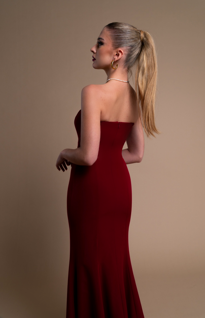 Vestido Aelia Burdeos