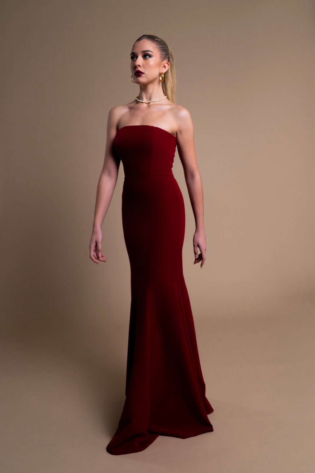 Vestido Aelia Burdeos