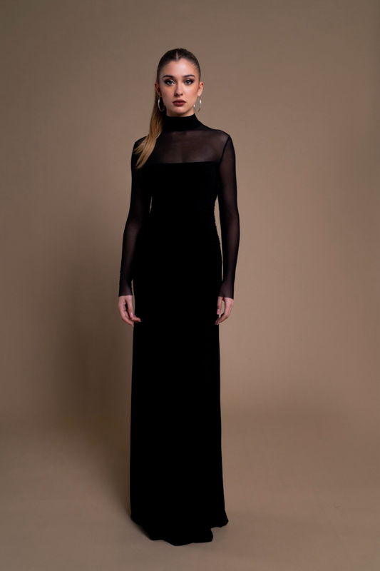 Vestido Nocturna Negro