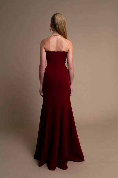 Vestido Aelia Burdeos