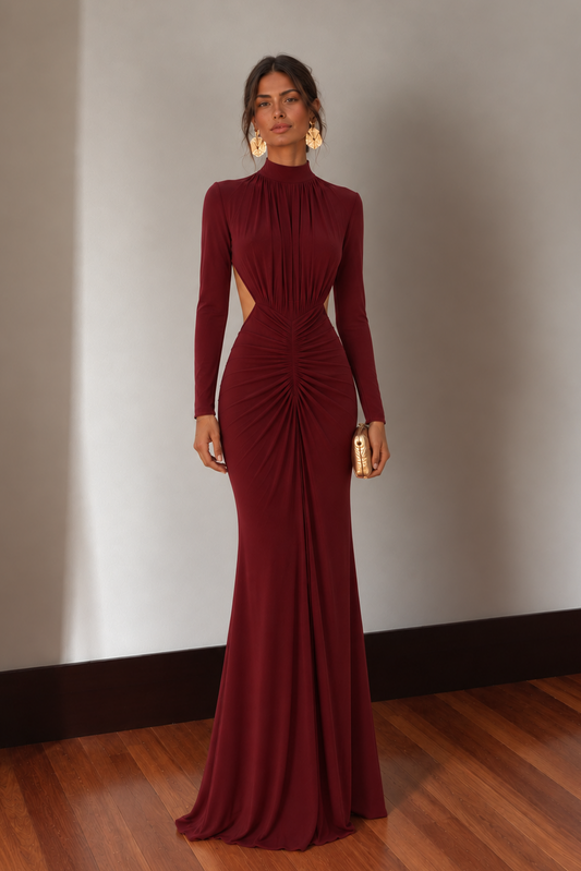 Vestido Filipa Granate
