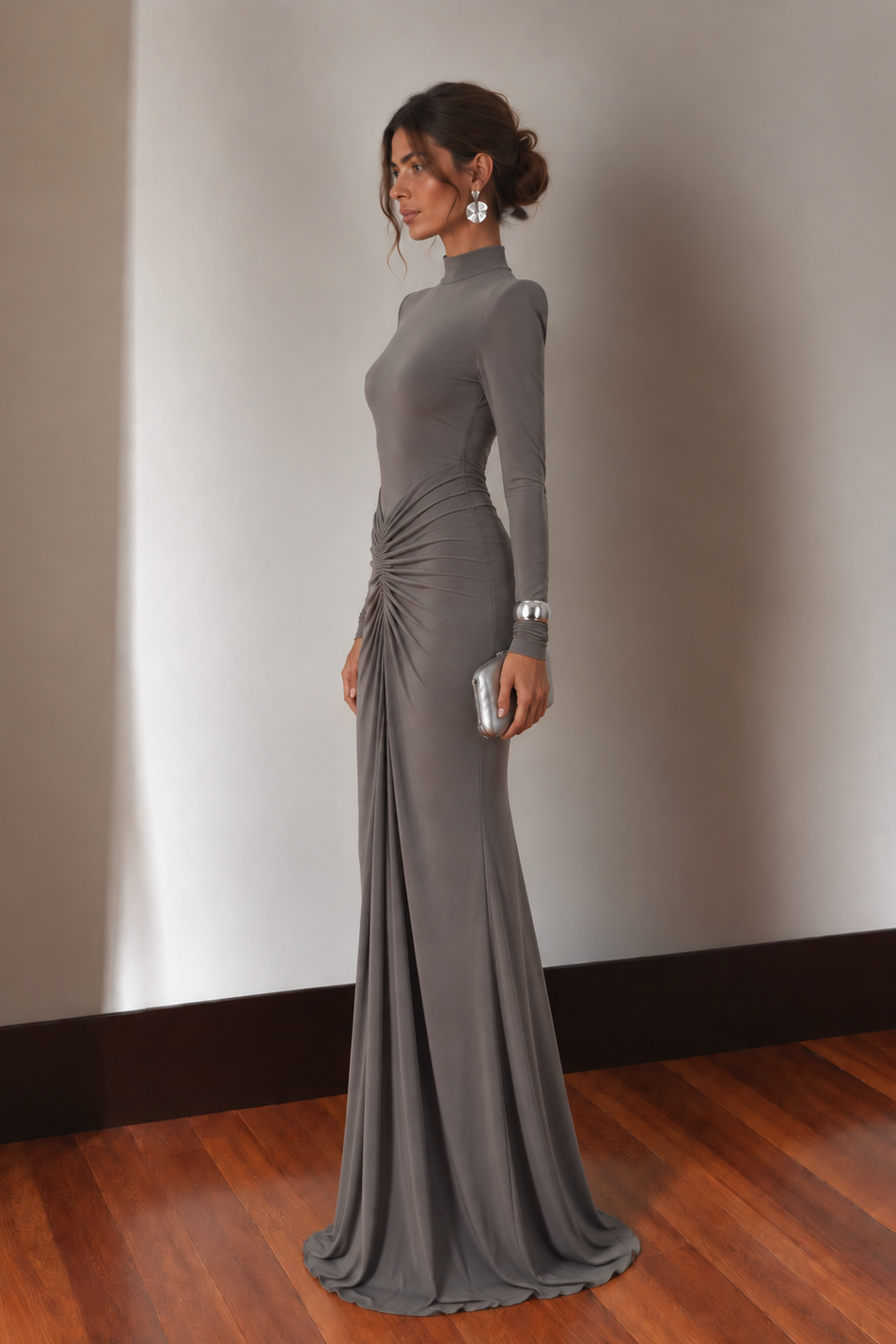Vestido Aurora Gris
