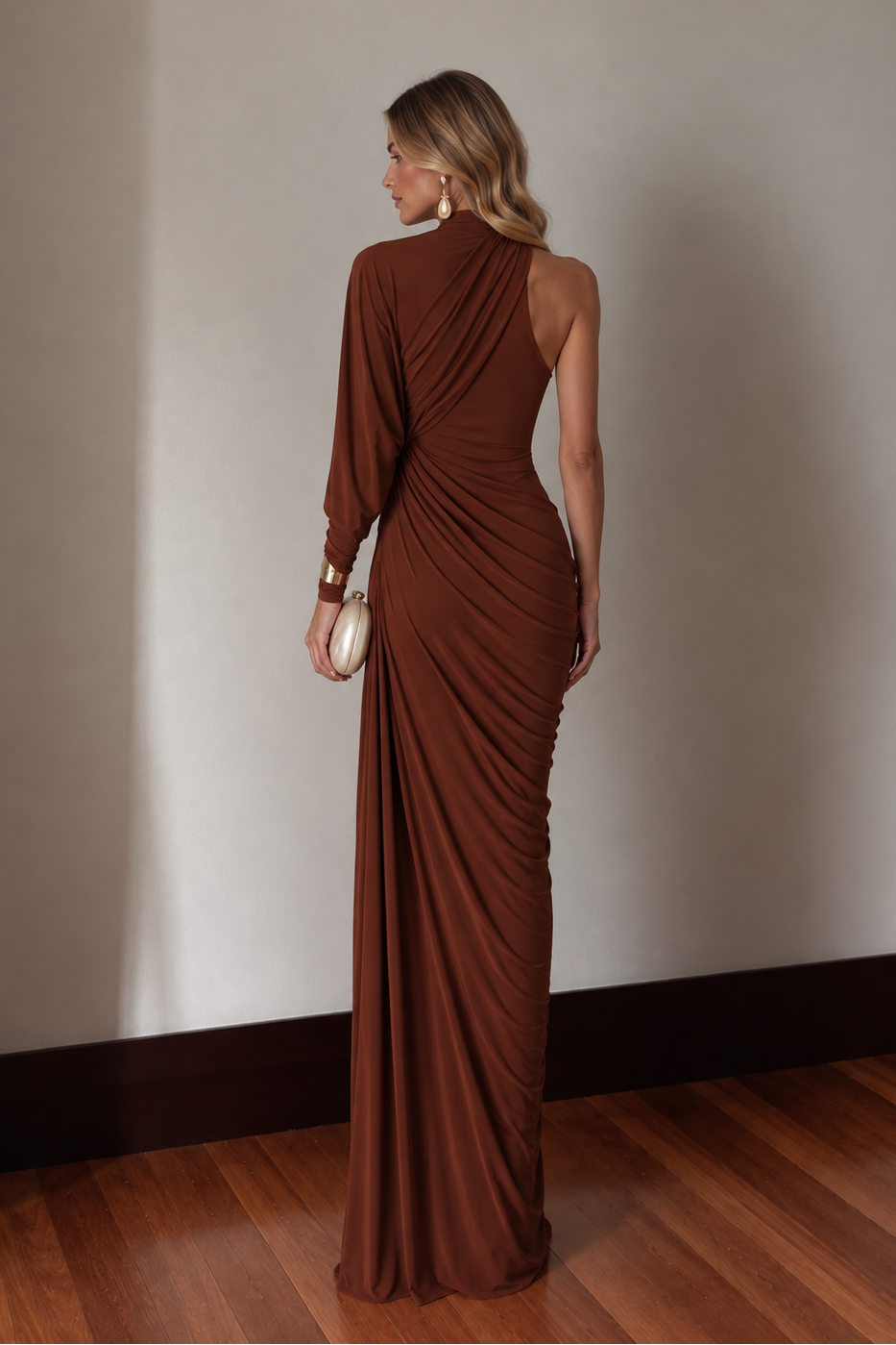 Vestido Catarina Caramelo
