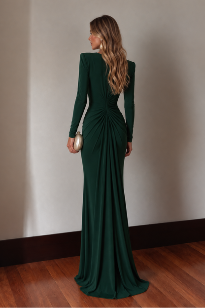 Vestido Melyssa Verde Botella