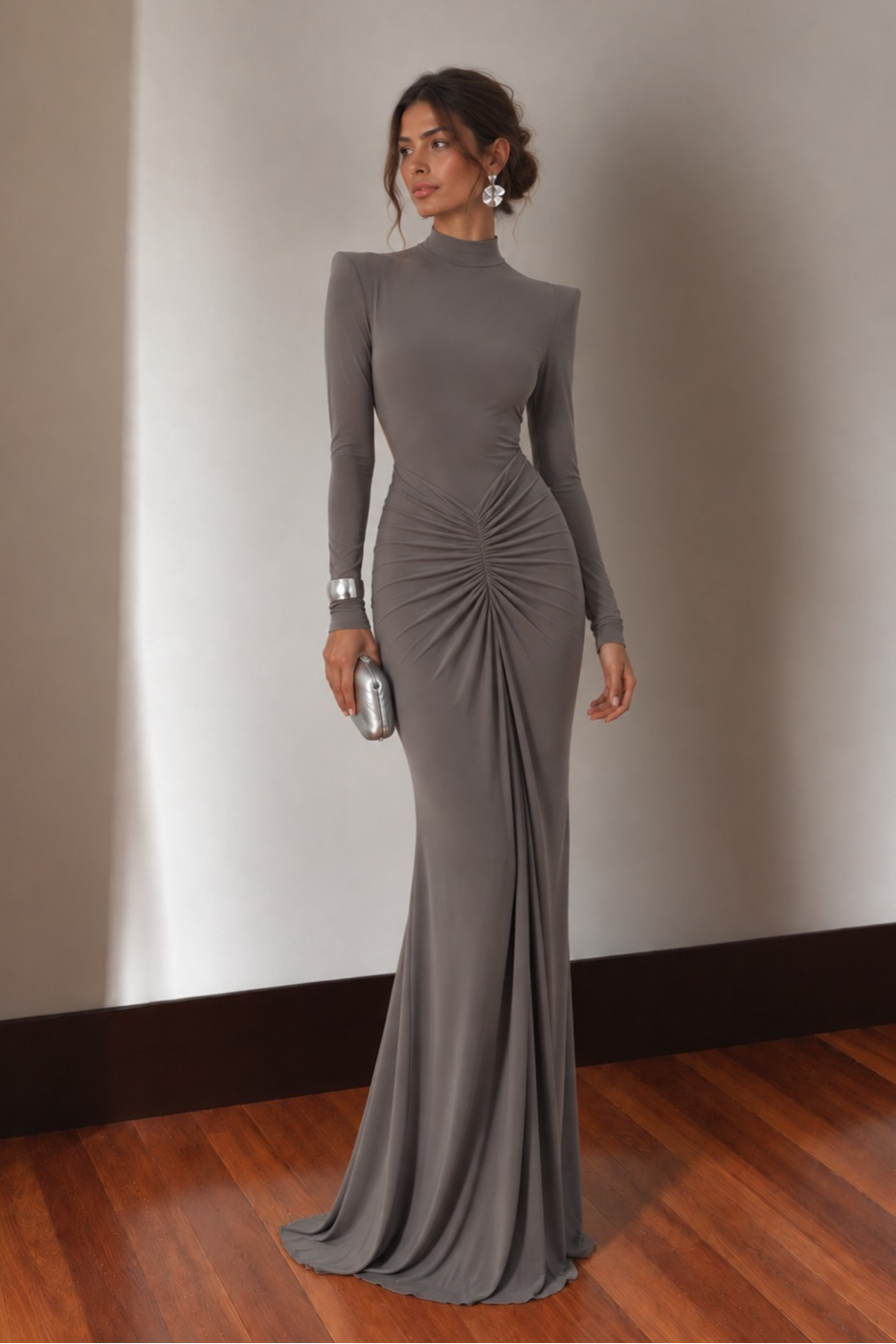 Vestido Aurora Gris