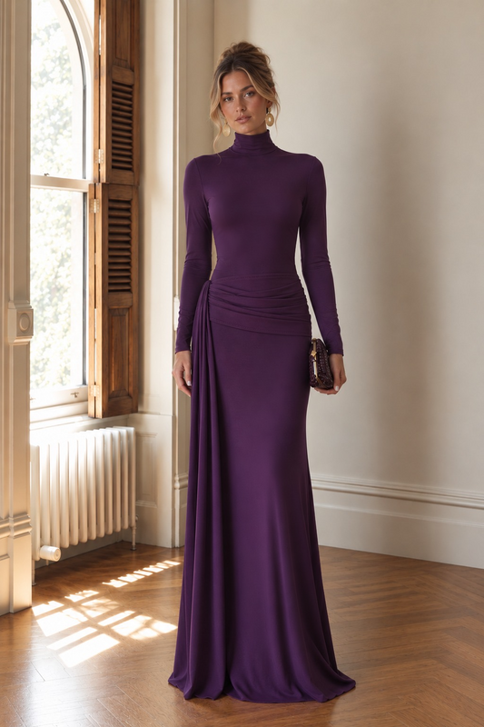 Vestido Mafalda Morado