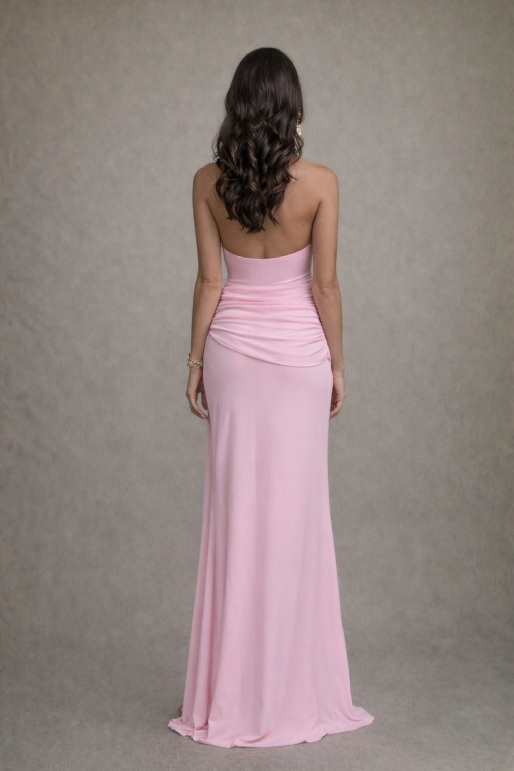 Vestido Kenza Rosa Pastel