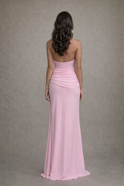 Vestido Kenza Rosa Pastel