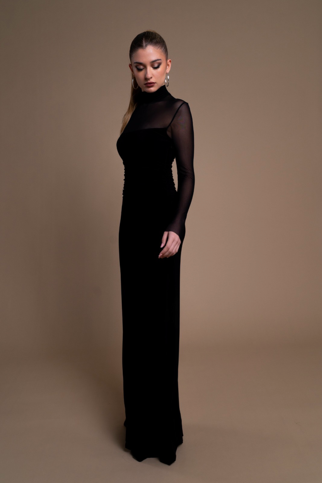 Vestido Nocturna Negro