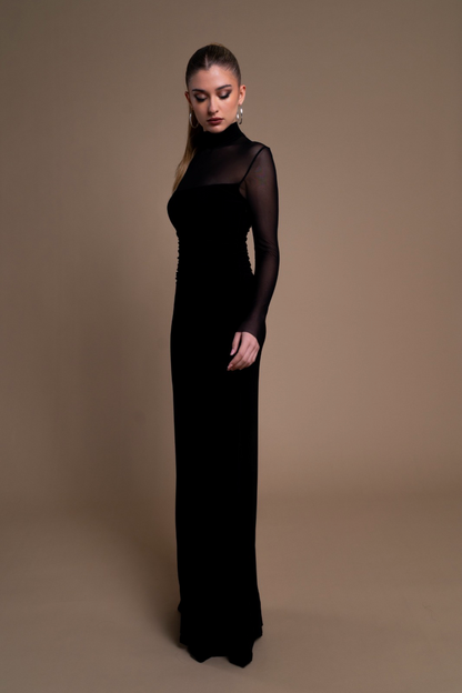 Vestido Nocturna Negro