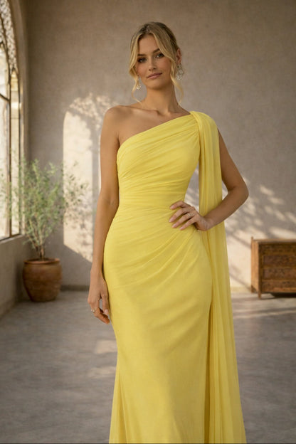 Vestido Safira Amarillo