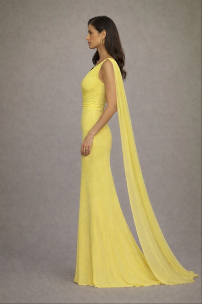 Vestido Safira Amarillo