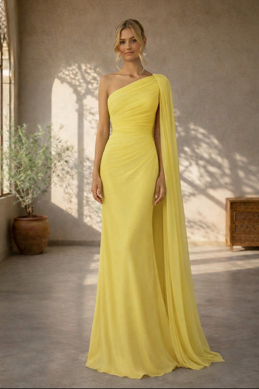 Vestido Safira Amarillo