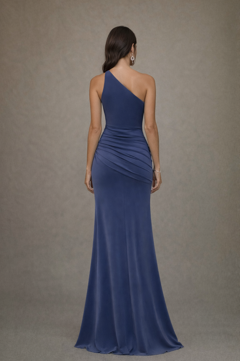 Vestido Naima Azul Grisáceo