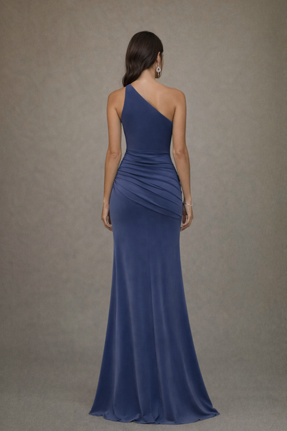 Vestido Naima Azul Grisáceo