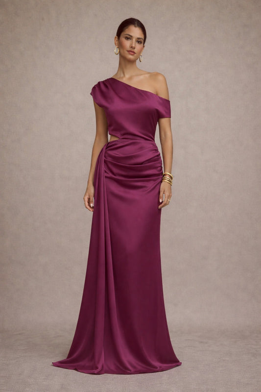 Vestido Zoraida Morado