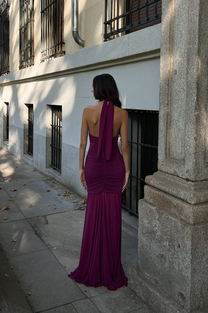 Brigitte Purple Dress