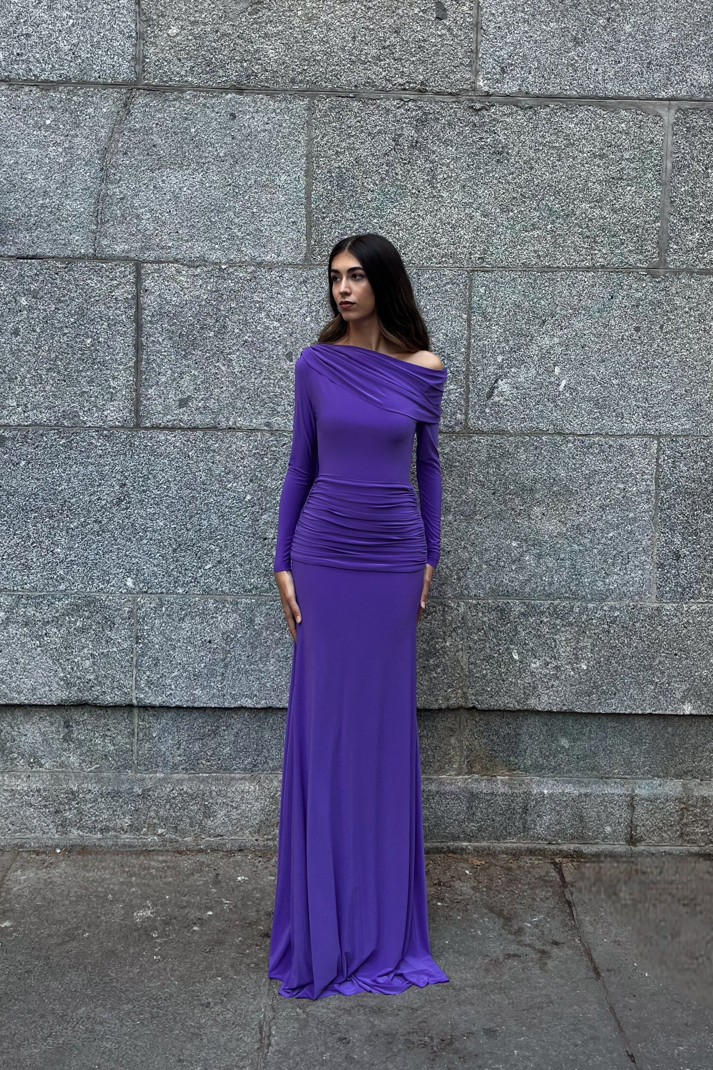 Greta Violet Dress
